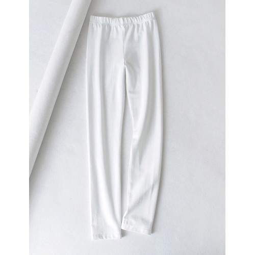 Fashion White Pure Color Decorated Long PantsNo.:E871005(0) Write a review