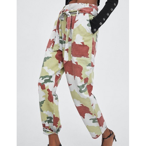 Fashion Camouflage Camouflage Pattern Decorated PantsNo.:E875855(0) Write a review