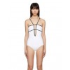 Sexy White Hollow Out Design Pure Color SwimwearNo.:F173295(0) Write a review