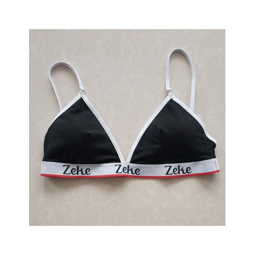 Sexy Black Letter Pattern Decorated Simple BlouseNo.:F225425(0) Write a review